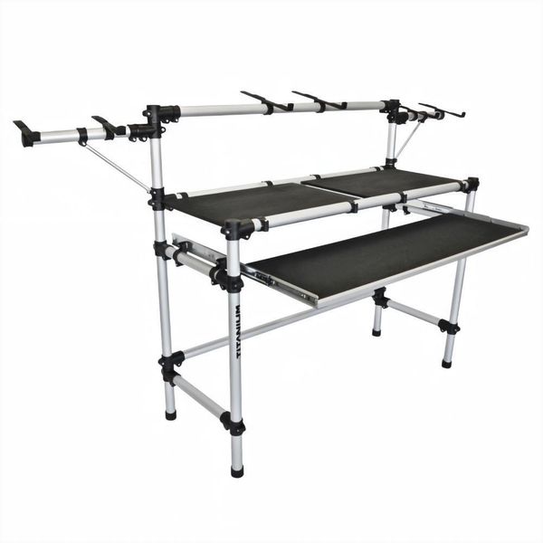 Suporte Profissional Dj Titanium Racks Rdjlive Em Aluminio