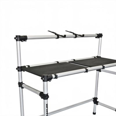Suporte Titanium Racks Rdjcontrol C/ Bandejas Mdf