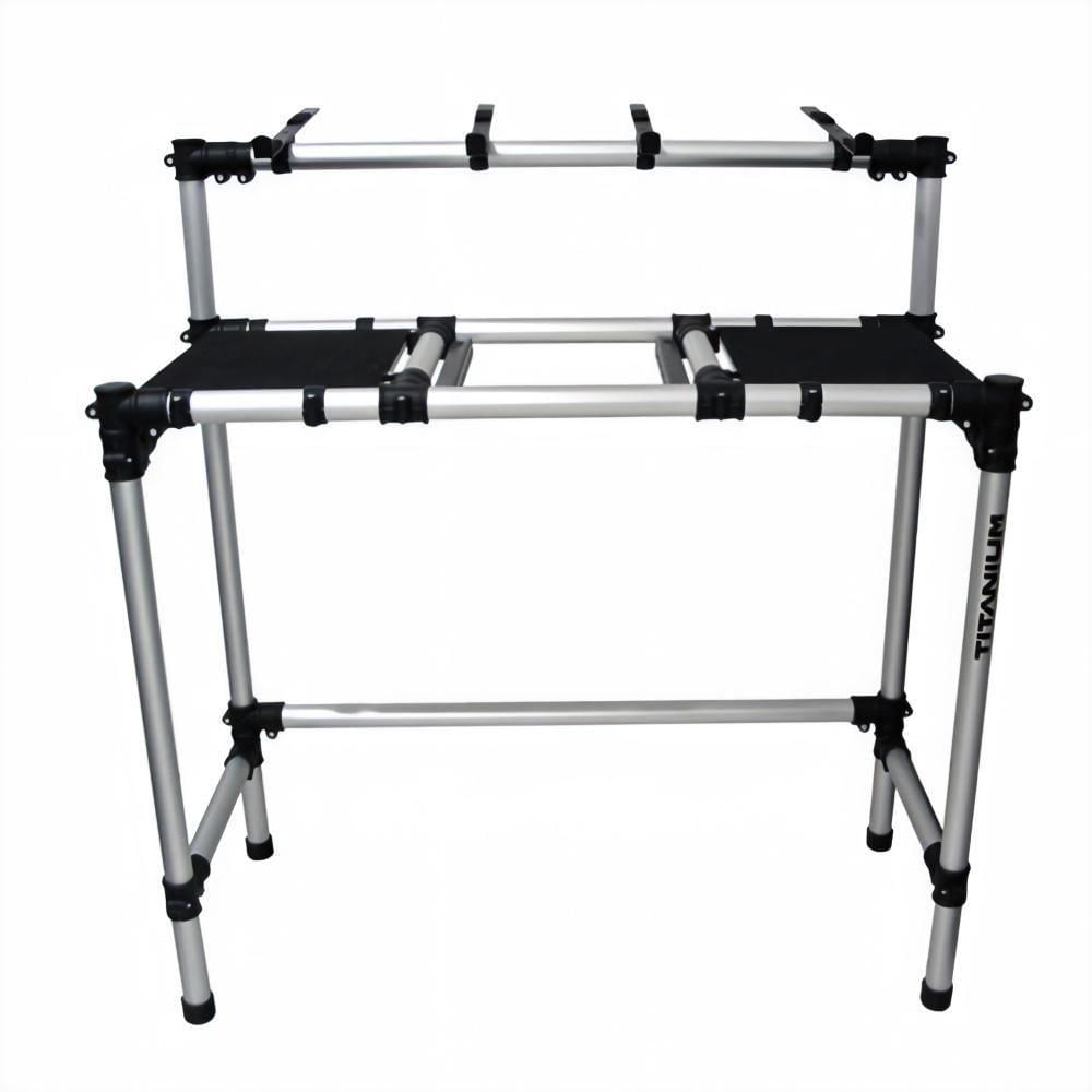 Suporte Titanium Racks Rdjcdj C/ Bandejas Em Mdf P/ Cdjs