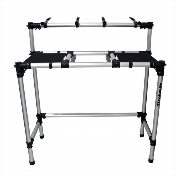 Suporte Dj Titanium Racks Rdjcdj Ideal P/ 1 Mixer E 2 Cdjs