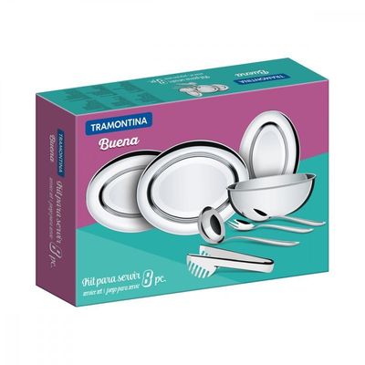 Kit Para Servir 8 Peças Feijoada