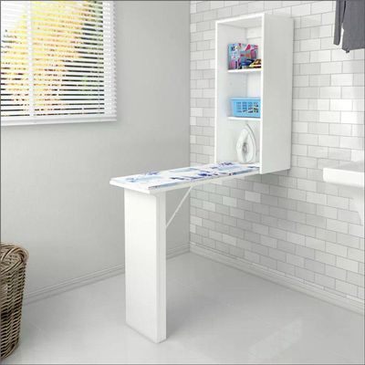 Tabua De Passar Roupa Retratil Tp3030 Branco Branco