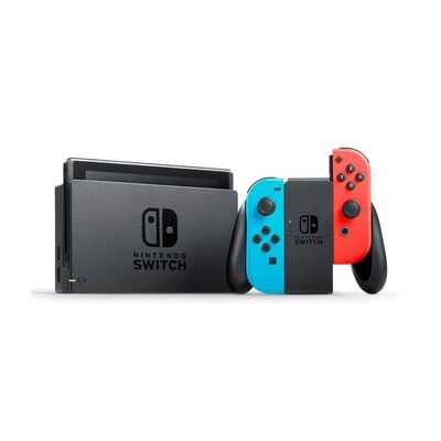 Console Nintendo Switch + Super Mario Kart 8 Deluxe Bundle Vermelho e Azul