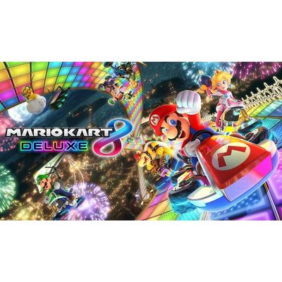 Console Nintendo Switch + Super Mario Kart 8 Deluxe Bundle Vermelho e Azul