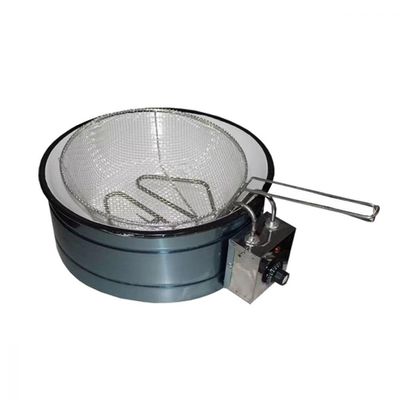 Fritadeira Elétrica Em Inox Tacho Esmaltado 1600W 220V 3L
