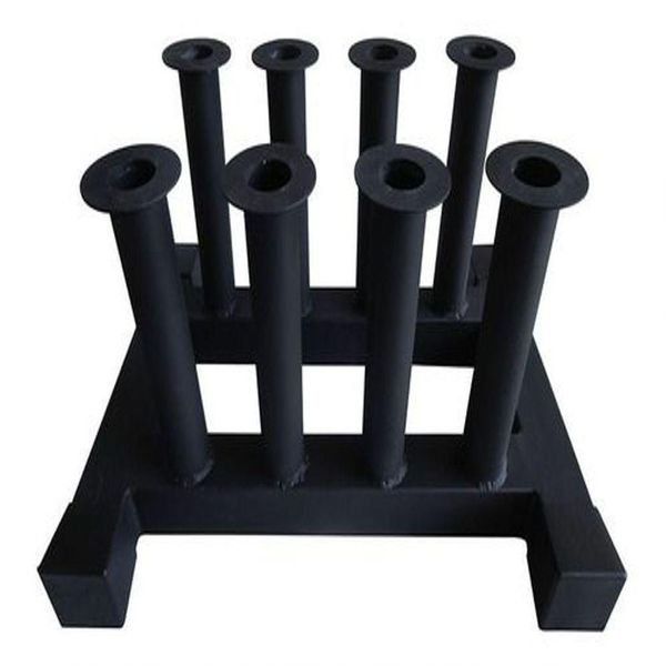 Suporte Barra De Chão (8 Barras) Aço E Tubo Pintado Preto