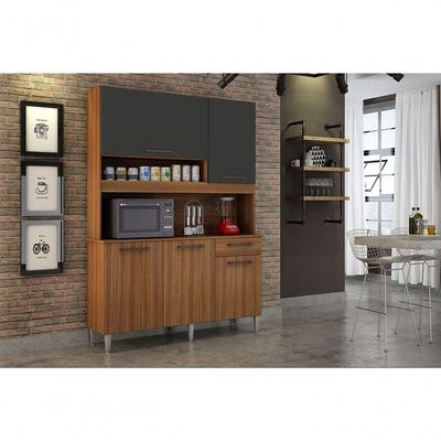 Kit Cozinha Compacta 5 Portas Esmeralda Chf Moveis