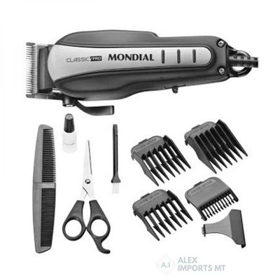 Máquina Corta Cabelo 10 Watts Mondial Maquininha Completa