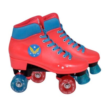 Patins Mulher Maravilha Super Hero Girls - Bel Fix