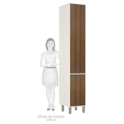 Paneleiro De Cozinha 40 Cm 4 Prateleiras Linea Pátina Ff C/