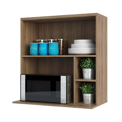 Armário Aéreo 80 Cm Nicho Micro Conjuntougado E Nicho