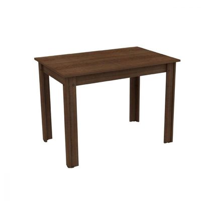 Mesa Retangular com Tampo de Madeira Rustic Madesa