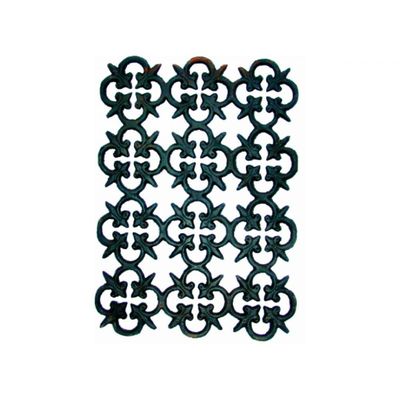 Grade Ferro Fundido Estrelinha Sacada Varanda Escada 50x37cm