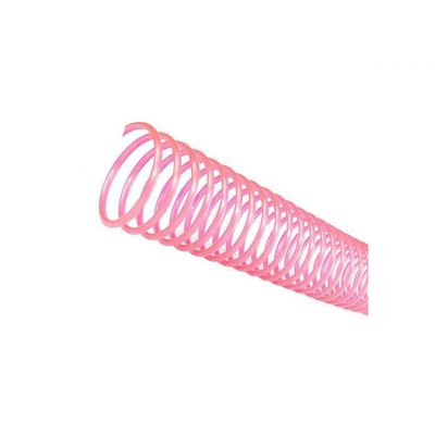 Espirais para Encadernação Rosa 14mm 85 Folhas 100 Unidades
