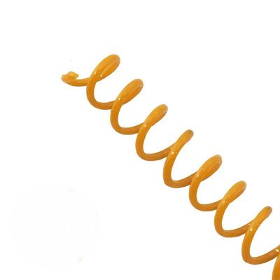 Espirais Para Encadernação De Espiral Colorido 45Mm 400Folhas Cores Espirais Laranja