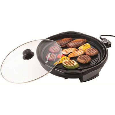 Grill Redondo Mondial Cook & Grill 40 G-03 Grill-127v-preto 110V