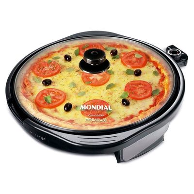 Grill Redondo Mondial Cook & Grill 40 G-03 Grill-127v-preto 110V