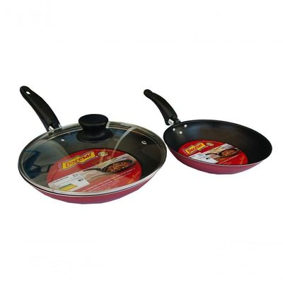 Kit 2 Frigideiras Antiaderente 22cm E 18cm Cereja Docesar