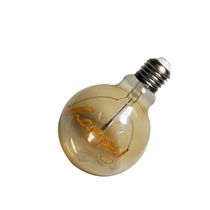 Lampada Led Happy Vintage Mensagem 4W Branco Quente Casa Com