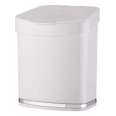 Kit 2 Pçs Branco Future Lixeira Pia Suporte Detergente Sabão