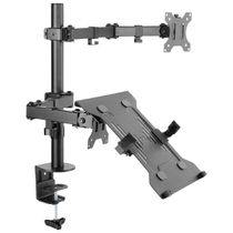 Suporte para Monitor e Notebook com Articulação Dupla - PLMSMN1A