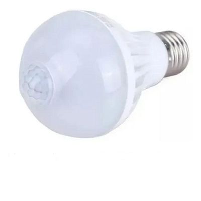 Lâmpada Led Bulbo E27 9w Com Sensor De Presença Bivolt