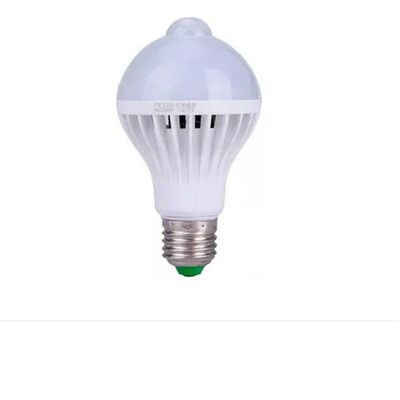 Lâmpada Led Bulbo E27 9w Com Sensor De Presença Bivolt