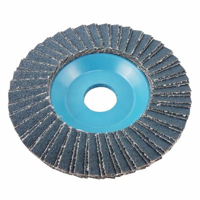 Disco Flap Zircônio Ecoflap Blue Diâmetro 115mm Grão 60 Made in Italy