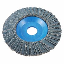 Disco Flap Zircônio Ecoflap Blue Diâmetro 115mm Grão 40 Made in Italy