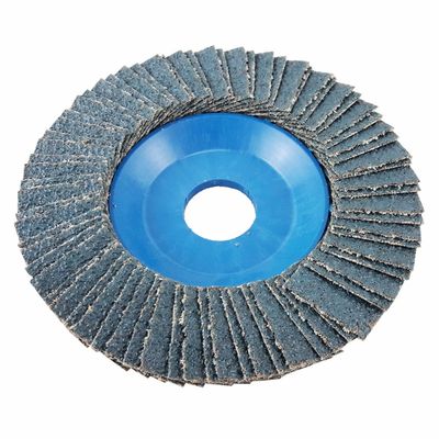 Disco Flap Zircônio Ecoflap Blue Diâmetro 115mm Grão 40 Made in Italy