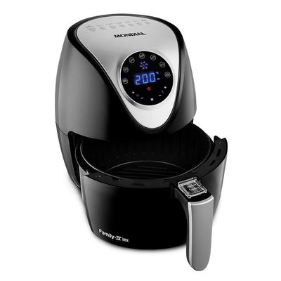 Fritadeira Elétrica Mondial Family Iv Inox Digital Touch Af-30-di Air Fryer-220v-preto/inox 220V