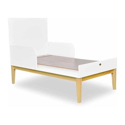 Berço Infantil Amor Perfeito Divicar Branco Acetinado