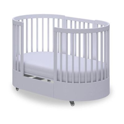 Berço Infantil Progressivo Wave 3 Em 1 Divicar Branco