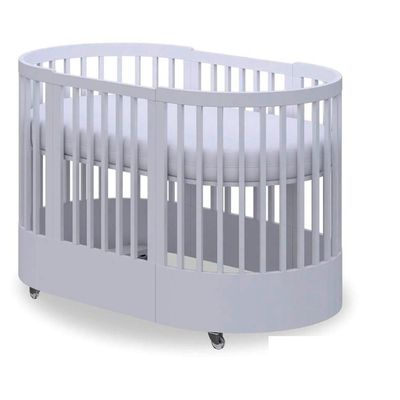 Berço Infantil Progressivo Wave 3 Em 1 Divicar Branco