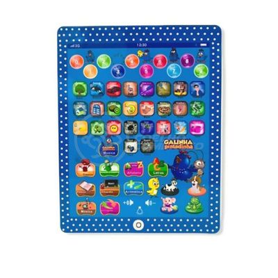 Tablet Infantil Galinha Pintadinha Multifunções Educativo