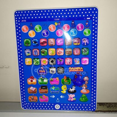 Tablet Infantil Galinha Pintadinha Multifunções Educativo