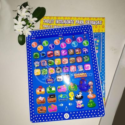 Tablet Infantil Galinha Pintadinha Multifunções Educativo