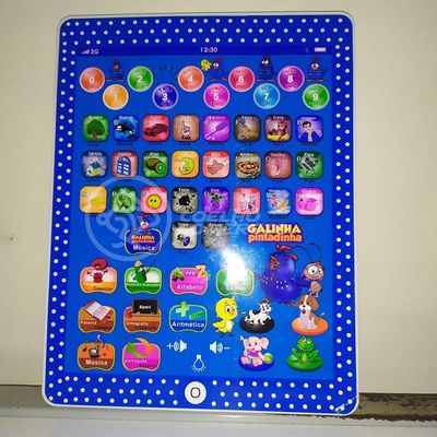 Tablet Infantil Galinha Pintadinha Multifunções Educativo