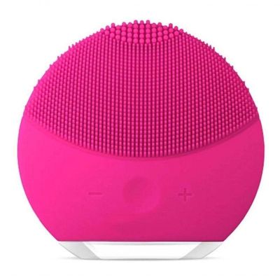 Esponja Elétrica Facial Forever Recarregável Rosa Pink