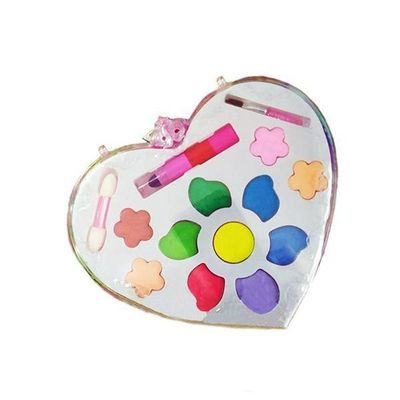 Estojo Maquiagem Infantil Crianças Coração Paleta 11 Nº6