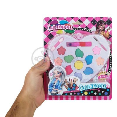 Estojo Maquiagem Infantil Crianças Coração Paleta 11 Nº6