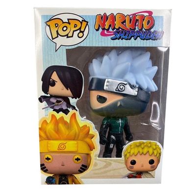 Naruto Shippuden Pop Boneco Anime Action Figure Kakashi 1