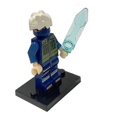 Boneco Bloco De Montar Naruto Compatível Com Lego - Kakashi