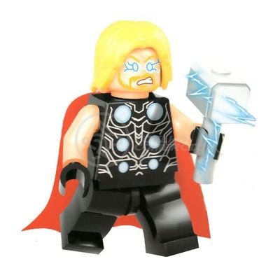 Boneco Action Figure Avengers Bloco De Montar Thor