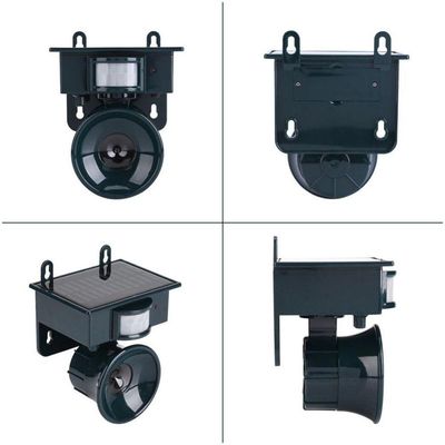 Repelente Solar Ultrassonico Sensor Pragas Ratos Aves