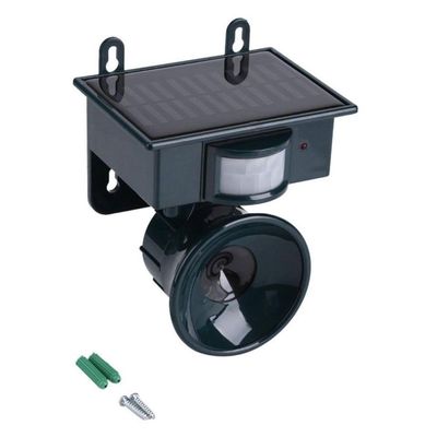 Repelente Solar Ultrassonico Sensor Pragas Ratos Aves