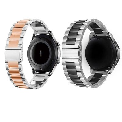 Kit 2 Pulseiras Smartwatch Inox Relógio Inteligente Elos