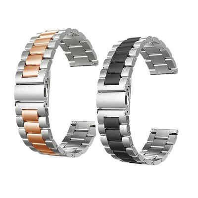 Kit 2 Pulseiras Smartwatch Inox Relógio Inteligente Elos