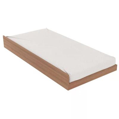 Cama Auxilar Solteiro Cm8008 Amendoa Tecno Mobili Amendoa