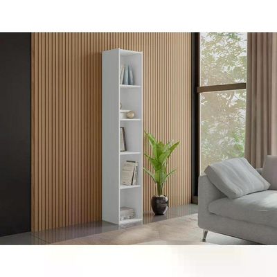 Estante Livreiro 4 Prateleiras Janaina Branco Branco